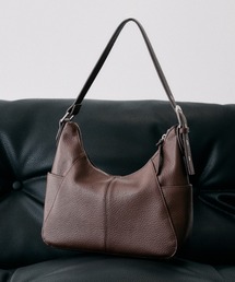 Adoon plain（アドーンプレーン）の「One-Shoulder Half-Moon Bag / ワンショルダーハーフムーンバッグ 【新色追加】（ハンドバッグ）」