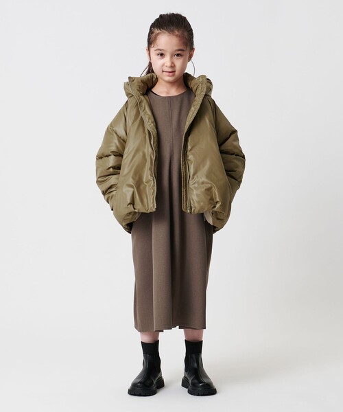 MARW UNITED ARROWS＞コクーン ダウンジャケット KIDS 撥水（ダウン