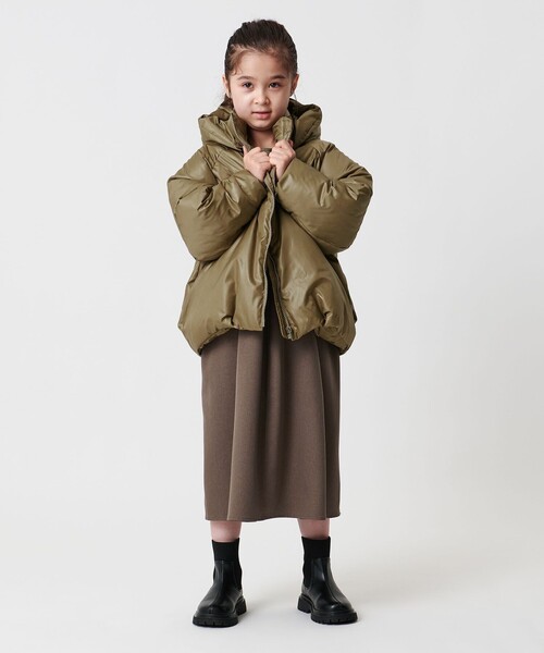 MARW UNITED ARROWS＞コクーン ダウンジャケット KIDS 撥水（ダウン