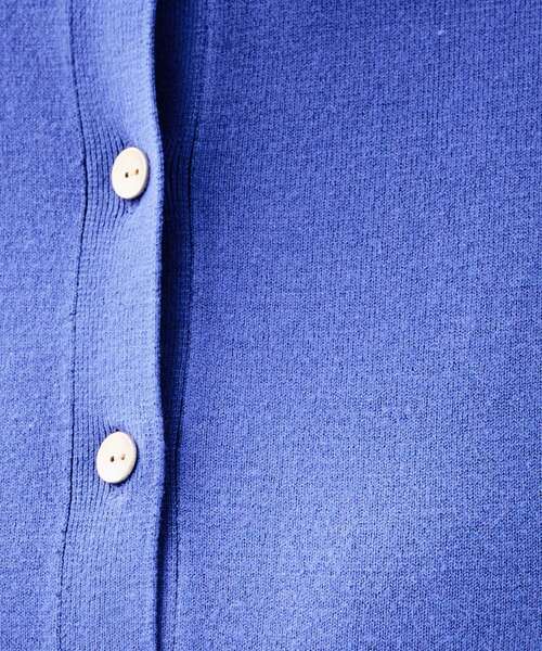 UNTITLED(アンタイトル)の「【アンサンブル可/洗える】ウォームスパン カーディガン(カーディガン/ボレロ・レディース・ブルー系その他/ホワイト系7/ブラック系4/ライトグレー系4/レッド系1・48/00/02/04/44)」の15枚目の写真