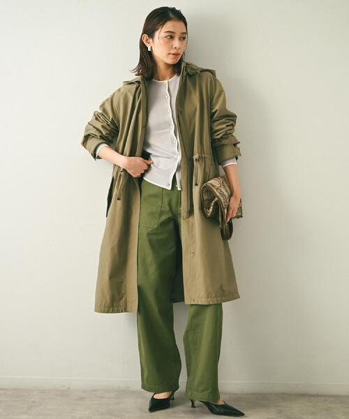 UNTITLED(アンタイトル)の「【アンサンブル可/洗える】ウォームスパン カーディガン(カーディガン/ボレロ・レディース・ブルー系その他/ホワイト系7/ブラック系4/ライトグレー系4/レッド系1・48/00/02/04/44)」の20枚目の写真