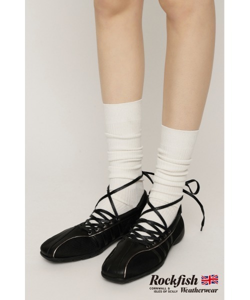 ロックフィッシュウェザーウェア　BLISS レースアップスニーカー BLISS LACEUP SNEAKERS ブリス レースアップ スニーカー 秋服 冬服