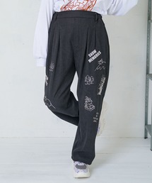 ScoLar Parity | 353129：ラビルとネコのスノーメモリー裏起毛パンツ(デニムパンツ)