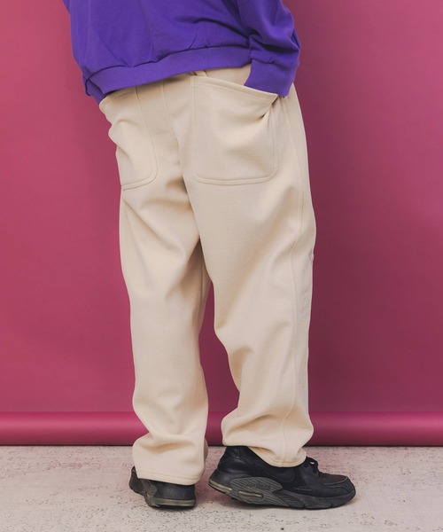 ScoLar Parity（スカラーパリティ）の「353129：ラビルとネコのスノーメモリー裏起毛パンツ（デニムパンツ・レディース・ブラック/ベージュ/ブルー・M）」の13枚目の写真