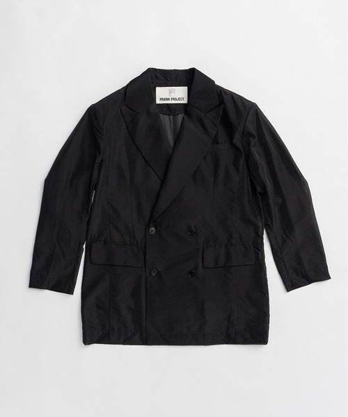 PRANK PROJECT（プランクプロジェクト）の「【2026Spring Pre-Order】シアーオーバージャケット / Sheer Oversized Jacket（テーラードジャケット・レディース・ブラック/アイボリー/ブラウン・FREE）」の16枚目の写真
