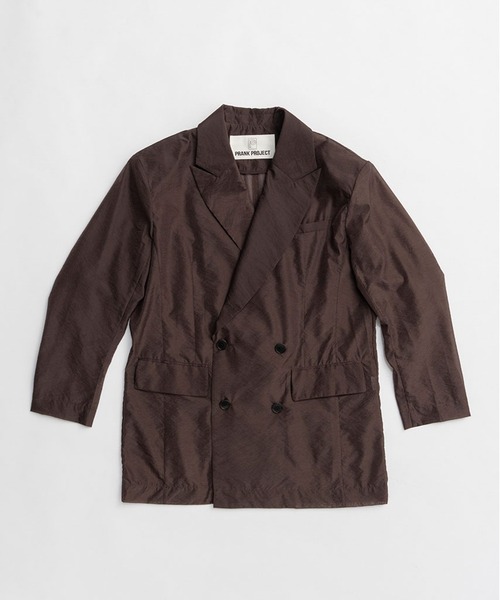 PRANK PROJECT（プランクプロジェクト）の「【2026Spring Pre-Order】シアーオーバージャケット / Sheer Oversized Jacket（テーラードジャケット・レディース・ブラック/アイボリー/ブラウン・FREE）」の18枚目の写真