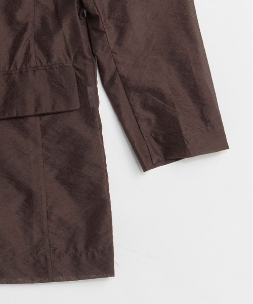 PRANK PROJECT（プランクプロジェクト）の「【2026Spring Pre-Order】シアーオーバージャケット / Sheer Oversized Jacket（テーラードジャケット・レディース・ブラック/アイボリー/ブラウン・FREE）」の5枚目の写真