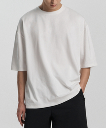 ATEZ（アテズ）の「エッセンシャルヘビーウェイトオーバーサイズ半袖Tシャツ[ホワイト]（Tシャツ/カットソー）」