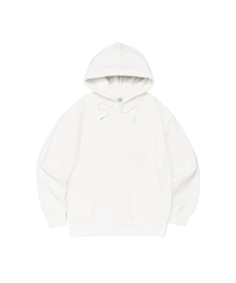 BECANVAS（ビキャンバス）の「BECANVAS SPECIAL INTERLOCK OVERFIT HOOD (WHITE)（パーカー）」