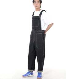 SAINTCREW（セントクルー）の「Worker & Builder Fatigue Denim Overalls WNB-605 Black WHS（サロペット/オーバーオール・メンズ）」
