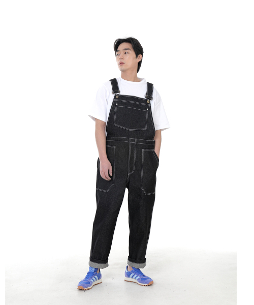 SAINTCREW(セントクルー)の「ウォーカー&ビルダーパティグデニムオーバーロールWNB-605ブラックWHS(サロペット/オーバーオール・メンズ・その他・MEDIUM/LARGE/X-LARGE)」の6枚目の写真