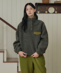 MARROT（マロット）の「ダスティフリースプルオーバー_カーキ（その他アウター）」