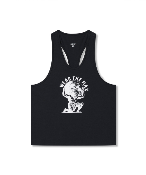 ONERM(ワンアルエム)の「スーピマディープタンク ブラック(Tシャツ/カットソー・メンズ・その他・MEDIUM/LARGE/X-LARGE)」の2枚目の写真