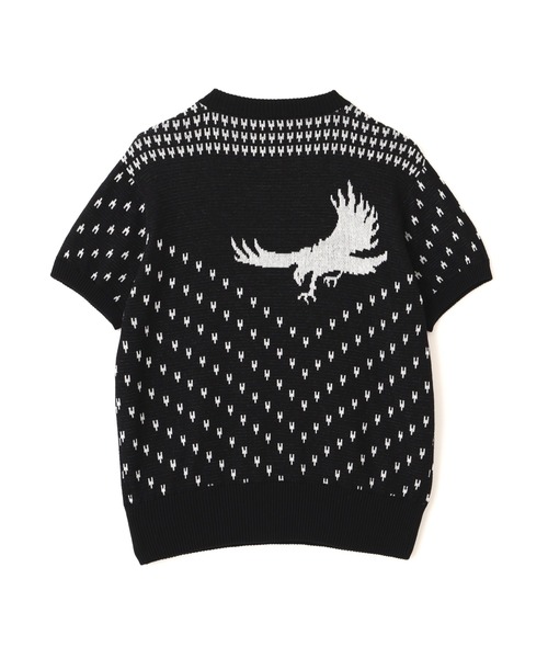 schott(ショット)の「Schott/ショット/50s KNIT/フィフティーズ ニット(ニット/セーター・メンズ・ブラック/バーガンディー・L/XL/M)」の11枚目の写真