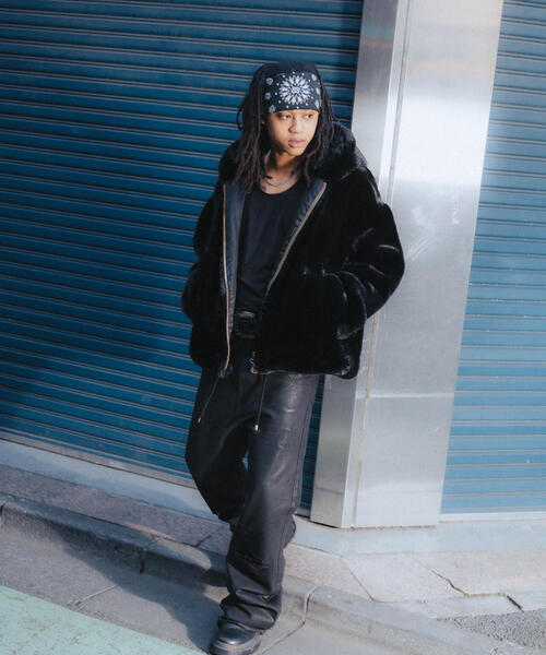 FR(13)NDS（フレンズ）の「FR(13)NDS /フレンズ/BLACK COATINGFLARE PANTS（デニムパンツ・メンズ・ブラック・M/L）」の10枚目の写真