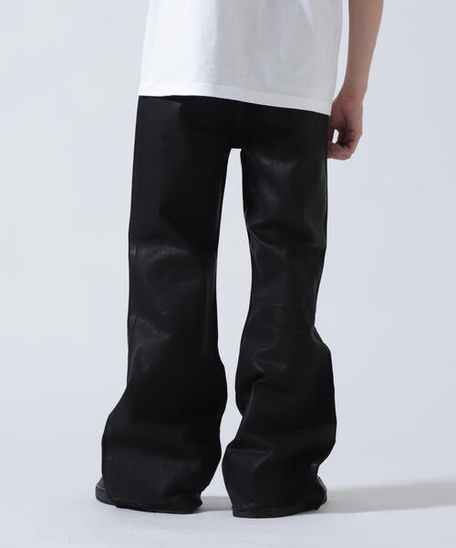 FR(13)NDS（フレンズ）の「FR(13)NDS /フレンズ/BLACK COATINGFLARE PANTS（デニムパンツ・メンズ・ブラック・M/L）」の13枚目の写真