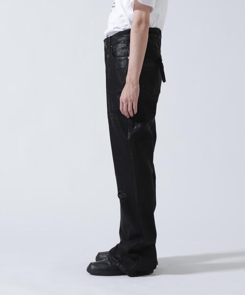 FR(13)NDS（フレンズ）の「FR(13)NDS /フレンズ/BLACK COATINGFLARE PANTS（デニムパンツ・メンズ・ブラック・M/L）」の15枚目の写真