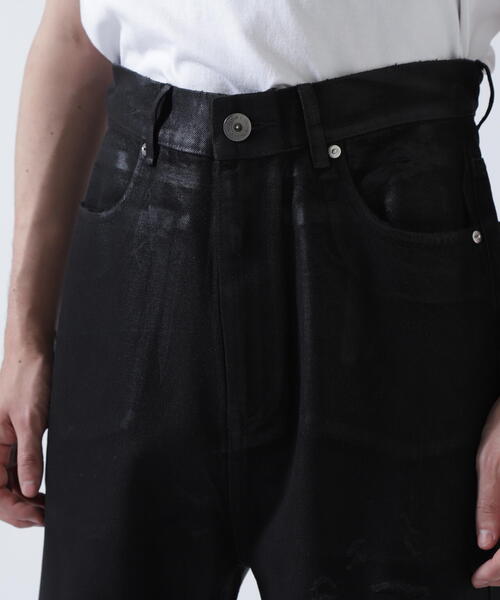 FR(13)NDS（フレンズ）の「FR(13)NDS /フレンズ/BLACK COATINGFLARE PANTS（デニムパンツ・メンズ・ブラック・M/L）」の17枚目の写真