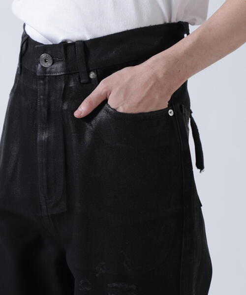 FR(13)NDS（フレンズ）の「FR(13)NDS /フレンズ/BLACK COATINGFLARE PANTS（デニムパンツ・メンズ・ブラック・M/L）」の18枚目の写真
