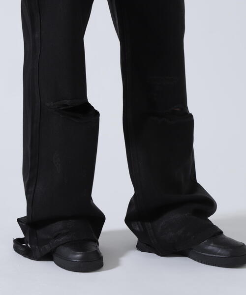 FR(13)NDS（フレンズ）の「FR(13)NDS /フレンズ/BLACK COATINGFLARE PANTS（デニムパンツ・メンズ・ブラック・M/L）」の19枚目の写真