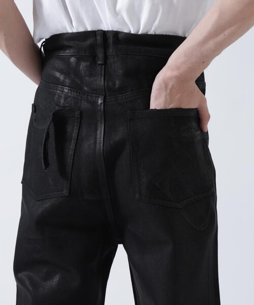 FR(13)NDS（フレンズ）の「FR(13)NDS /フレンズ/BLACK COATINGFLARE PANTS（デニムパンツ・メンズ・ブラック・M/L）」の20枚目の写真