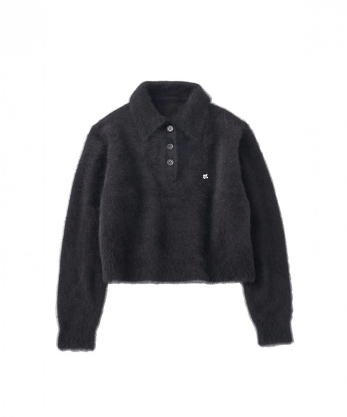 CONZ(コンズ)の「fox over polo-neck knit(ニット/セーター・レディース・ブラック/ベージュ/グレー・FREE)」の17枚目の写真