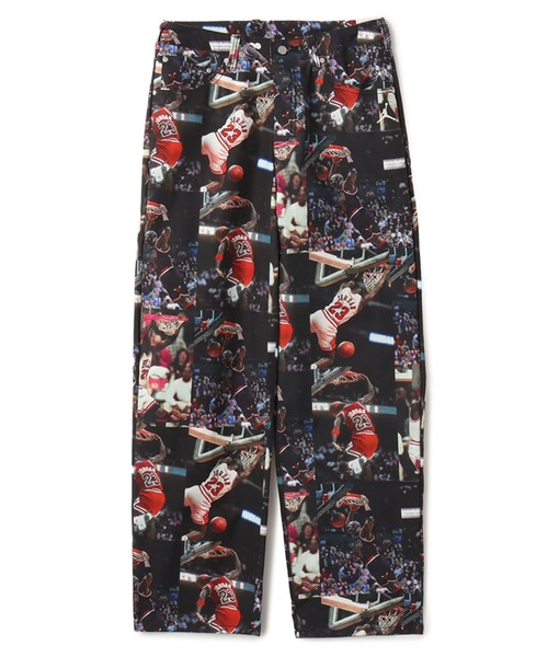 JORDAN BRAND(ジョーダンブランド)の「JORDAN BRAND M J FLT AOP WVN PANT / ジョーダン ブランド FLT AOP ウーヴン パンツ / NIKE【SP】(その他パンツ・メンズ・ブラック・30inch/32inch/34inch/36inch)」の1枚目の写真