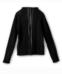 OSMOSIS | シアー切替ニットプルオーバー(ニット/セーター)