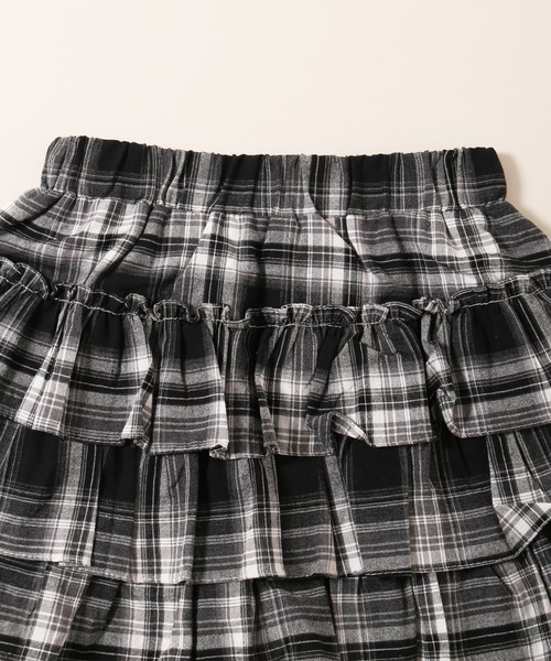 PHILLY（フィリー）の「3段チェックフリルスカート（スカート・レディース・ブラック/ベージュ・FREE）」の17枚目の写真