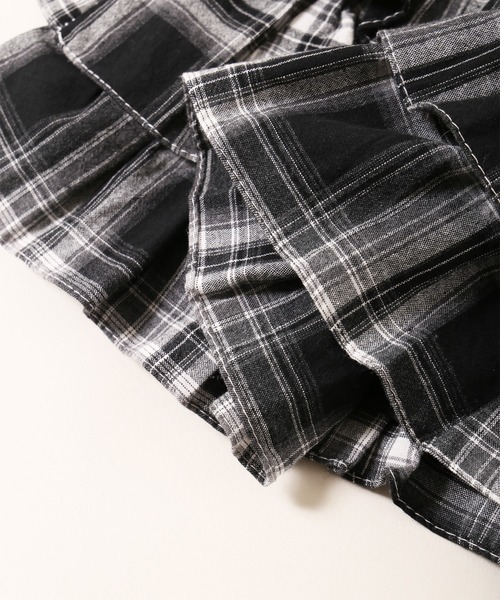 PHILLY（フィリー）の「3段チェックフリルスカート（スカート・レディース・ブラック/ベージュ・FREE）」の20枚目の写真