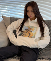 CEC GALLERY ANGEL GRAPHIC HOODIE(WHITE)
