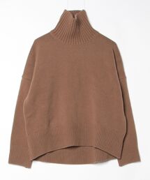 MUSE ドゥーズイエムクラスダークブラウン ニット MUSE de Deuxieme Classe 「MUSE classe」 タートルネックニット