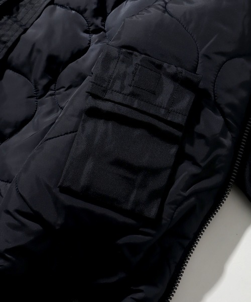 HOUSTON(ヒューストン)の「【HOUSTON/ヒューストン】FLIGHT JACKET/フライトジャケット(ブルゾン・メンズ・ブラック/セージグリーン/ネイビー・M/L/S/XL)」の13枚目の写真