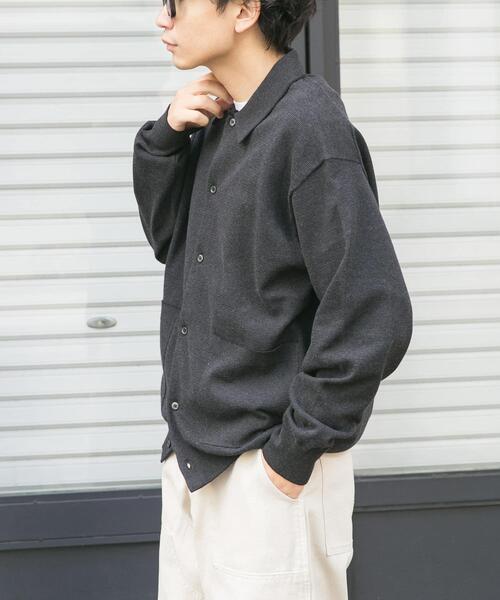 FORK&SPOON(フォークアンドスプーン)の「FORK&SPOON ニットポロカーディガン(カーディガン/ボレロ・メンズ・その他1/その他2・4/5)」の6枚目の写真