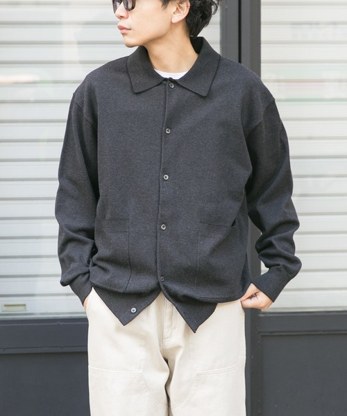 FORK&SPOON（フォークアンドスプーン）の「FORK&SPOON　ニットポロカーディガン（カーディガン/ボレロ・メンズ・その他1/その他2・4/5）」の3枚目の写真