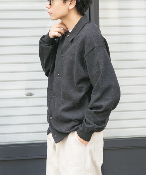 FORK&SPOON（フォークアンドスプーン）の「FORK&SPOON　ニットポロカーディガン（カーディガン/ボレロ・メンズ・その他1/その他2・4/5）」の6枚目の写真