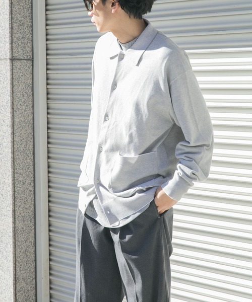 FORK&SPOON（フォークアンドスプーン）の「FORK&SPOON　ニットポロカーディガン（カーディガン/ボレロ・メンズ・その他1/その他2・4/5）」の15枚目の写真