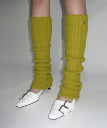 PARTIMENTO WOMEN（パルティメントウィメン）の「リブレッグウォーマー_マスタード（レッグウォーマー）」