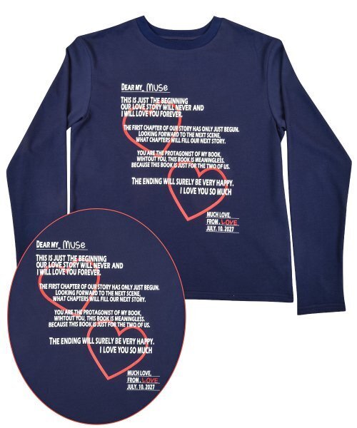 KATHARSIS(カタルシス)の「ラブレターTシャツ NY_FREE(Tシャツ/カットソー・レディース・その他・FREE)」の1枚目の写真