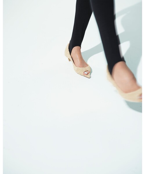 Pippichic（ピッピシック）の「＜PIPPICHIC＞CHRISTEL LOOP パンプス（パンプス・レディース・ナチュラル・37/37h/36h/35h/38/36）」の3枚目の写真