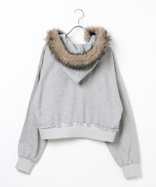 3.3 Field Trip (3.3フィールドトリップ)の「【セットアップ着用可能】3.3 Field Trip/フードファージップ(ファー取り外し可能)(パーカー・レディース・ブラック/グリーン系カモフラージュ/グレー系カモフラージュ/グレー・FREE)」の13枚目の写真