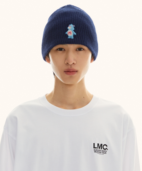 LMCの「LMC BEAR EMB UNCUFFED BEANIE navy（ニットキャップ/ビーニー・レディース・その他・ONE SIZE）」の2枚目の写真