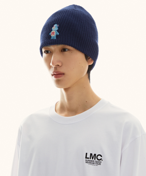 LMCの「LMC BEAR EMB UNCUFFED BEANIE navy（ニットキャップ/ビーニー・レディース・その他・ONE SIZE）」の3枚目の写真