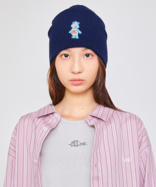 LMCの「LMC BEAR EMB UNCUFFED BEANIE navy（ニットキャップ/ビーニー・レディース・その他・ONE SIZE）」の5枚目の写真