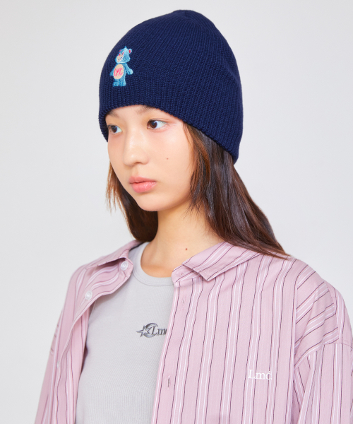 LMCの「LMC BEAR EMB UNCUFFED BEANIE navy（ニットキャップ/ビーニー・レディース・その他・ONE SIZE）」の6枚目の写真