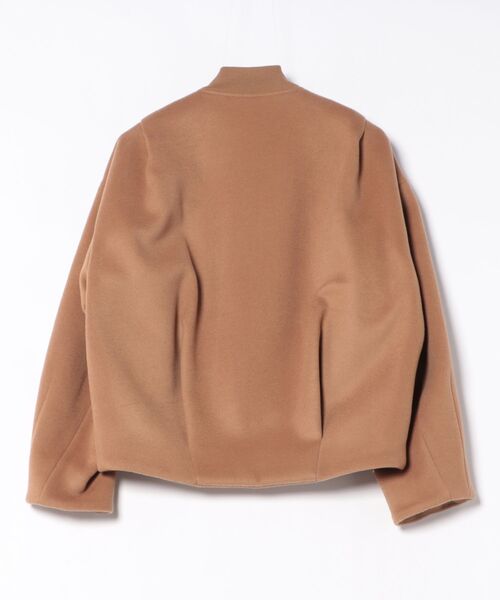 DESIGNWORKS（デザインワークス）の「SUPER140ウールコクーンスタジャンブルゾン（ブルゾン・レディース・キャメル・38）」の11枚目の写真