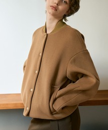 DESIGNWORKS | SUPER140ウールコクーンスタジャンブルゾン(ブルゾン)