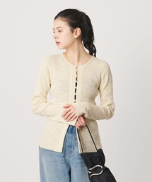 BEAUTY&YOUTH UNITED ARROWS | コットンナイロンスラブ フロントボタン カーディガン(カーディガン/ボレロ)