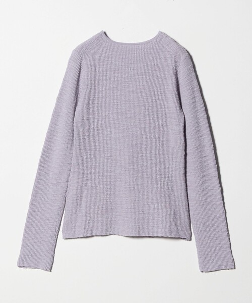 BEAUTY&YOUTH UNITED ARROWS（ビューティーアンドユースユナイテッドアローズ）の「コットンナイロンスラブ フロントボタン カーディガン（カーディガン/ボレロ・レディース・ライラック/ダークグレー/オフホワイト・FREE）」の17枚目の写真