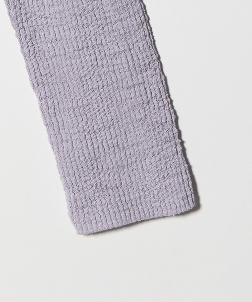 BEAUTY&YOUTH UNITED ARROWS（ビューティーアンドユースユナイテッドアローズ）の「コットンナイロンスラブ フロントボタン カーディガン（カーディガン/ボレロ・レディース・ライラック/ダークグレー/オフホワイト・FREE）」の19枚目の写真